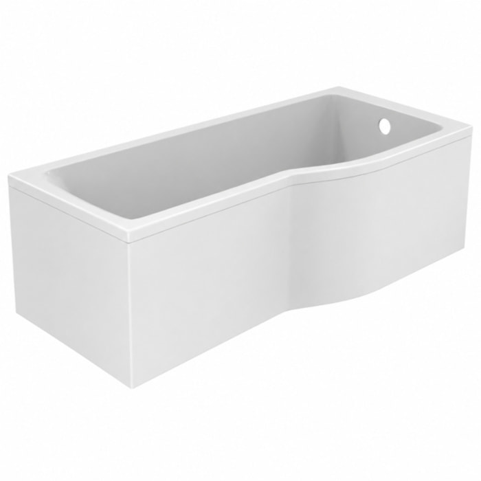 Baignoire bain douche 150 x 80 cm droite Connect Air + tablier