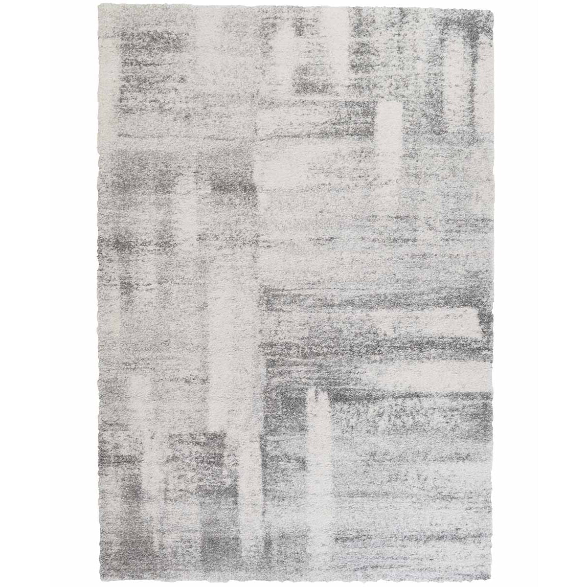 Tappeto Moderno Soggiorno Salotto Grigio