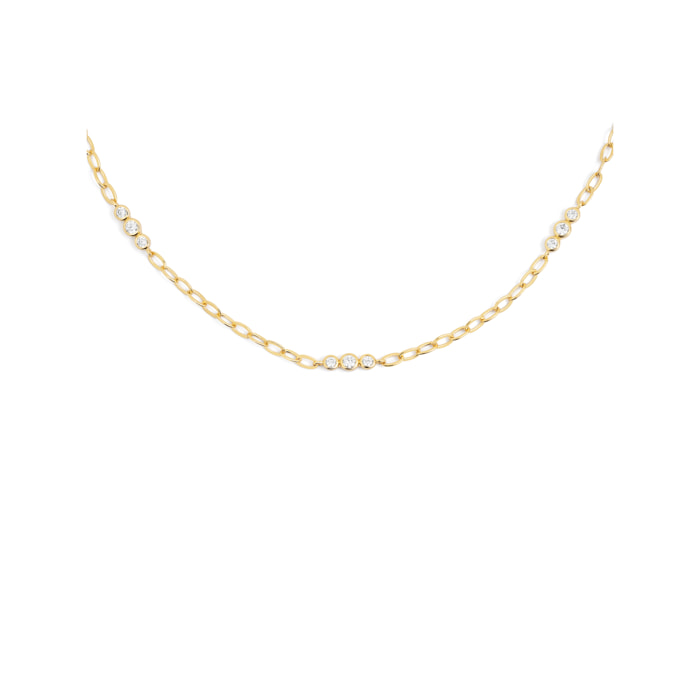 Collar Delicate Baño Oro