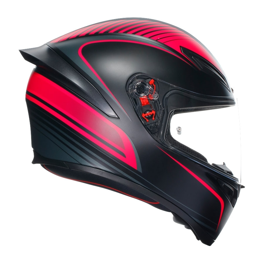 CASCO AGV K1 S AGV E2206 WARMUP BLACK/PINK