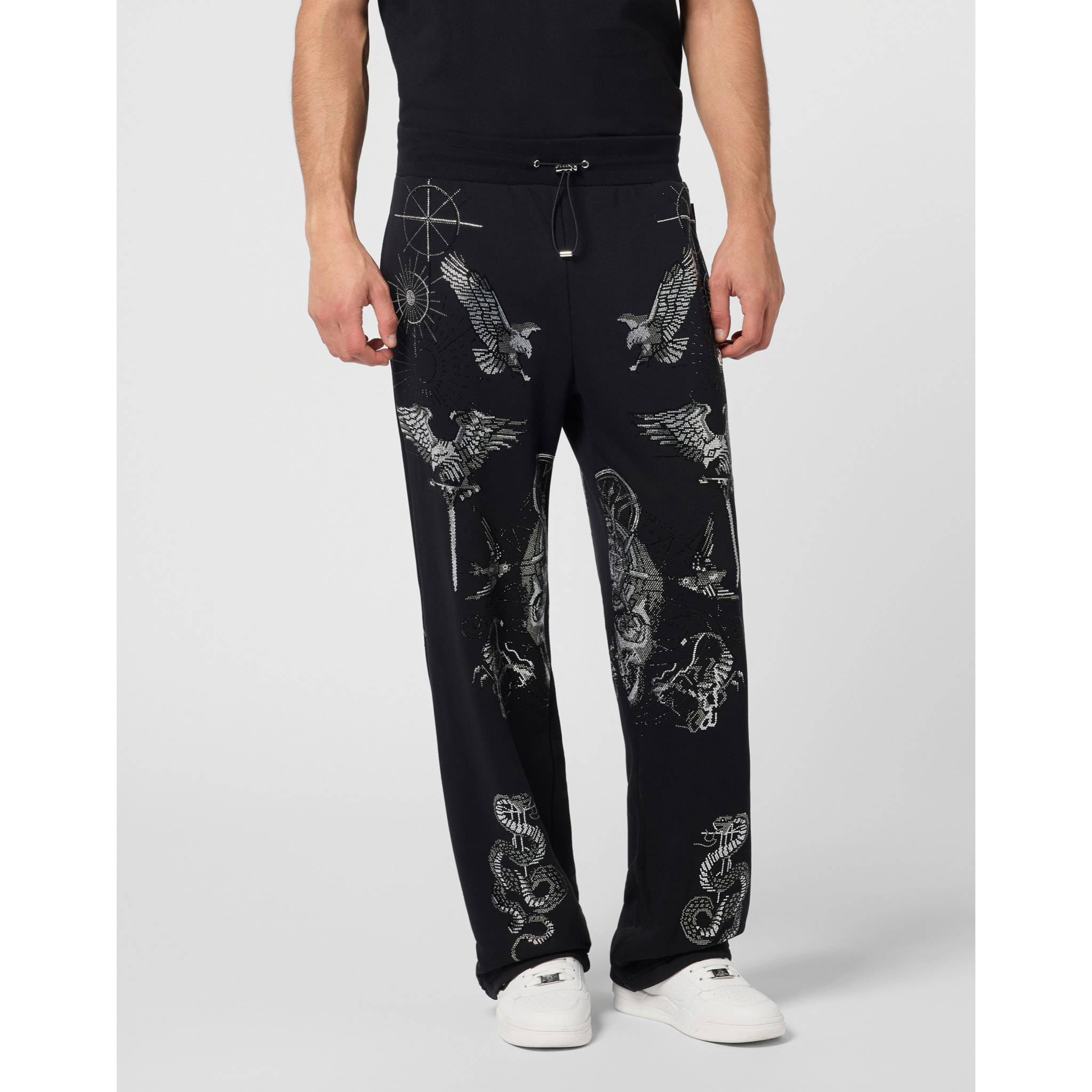 PHILIPP PLEIN Jogging Pants Tattoo Stones