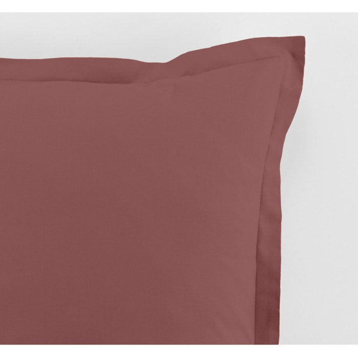 Paire De Taie D'oreiller 100%coton 57fils/2 Tomette