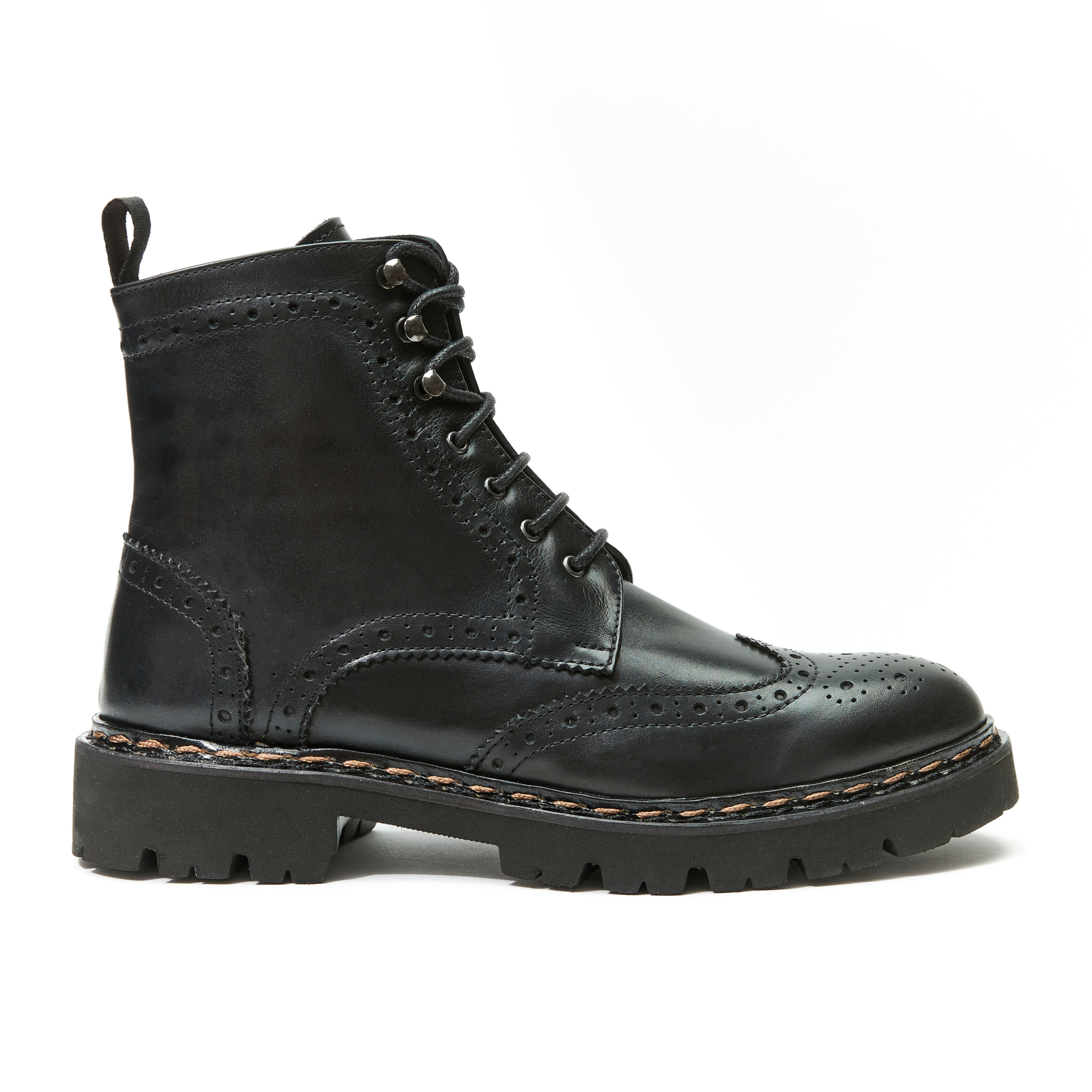 Derby Boot British Passport Nero