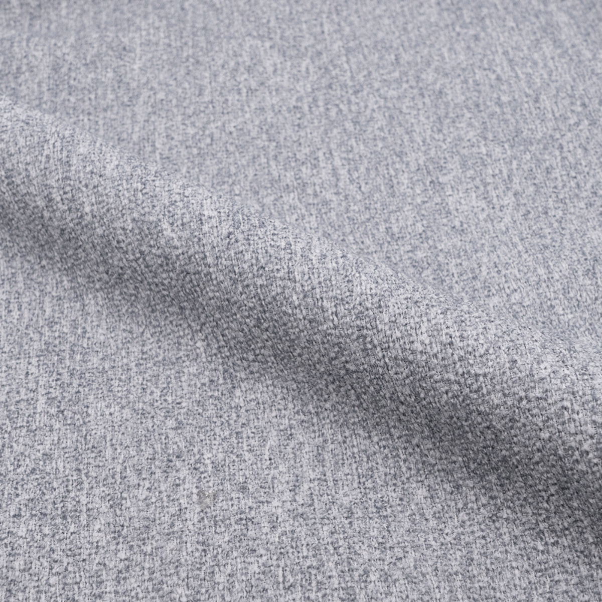 Lot de 2 chaises pour îlot central 67 cm en tissu gris clair - Rosy