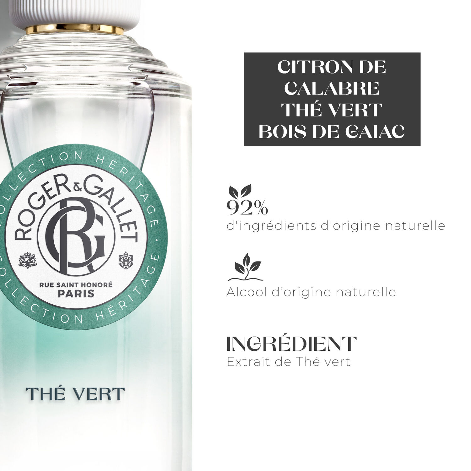 Thé Vert - Eau Parfumée Bienfaisante