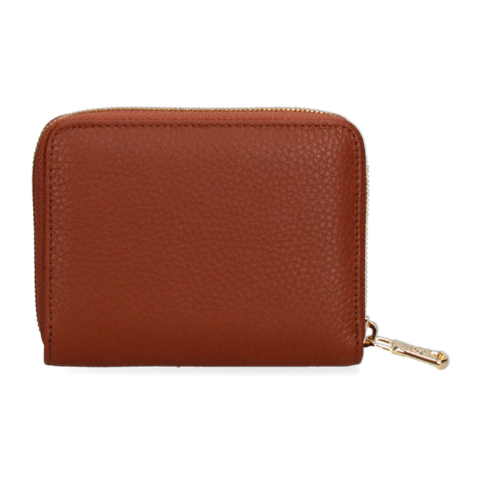 Portafoglio  da donna In Vera pelle Made in Italy 13x9,5x2,5 cm