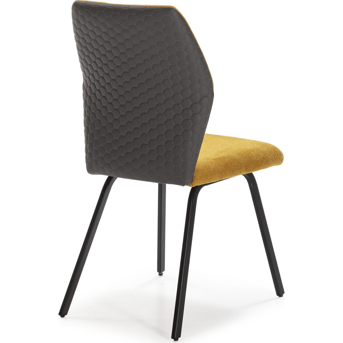 Lot de 4 chaises en tissu et simili - GARANCE