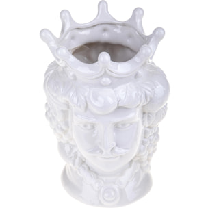 Vaso con base - 15xH29,5x15cm - Pezzi 2 - Bianchi Dino SpA