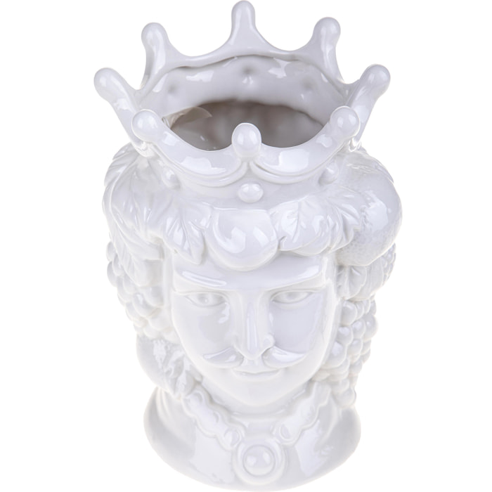 Vaso con base - 15xH29,5x15cm - Pezzi 2 - Bianchi Dino SpA