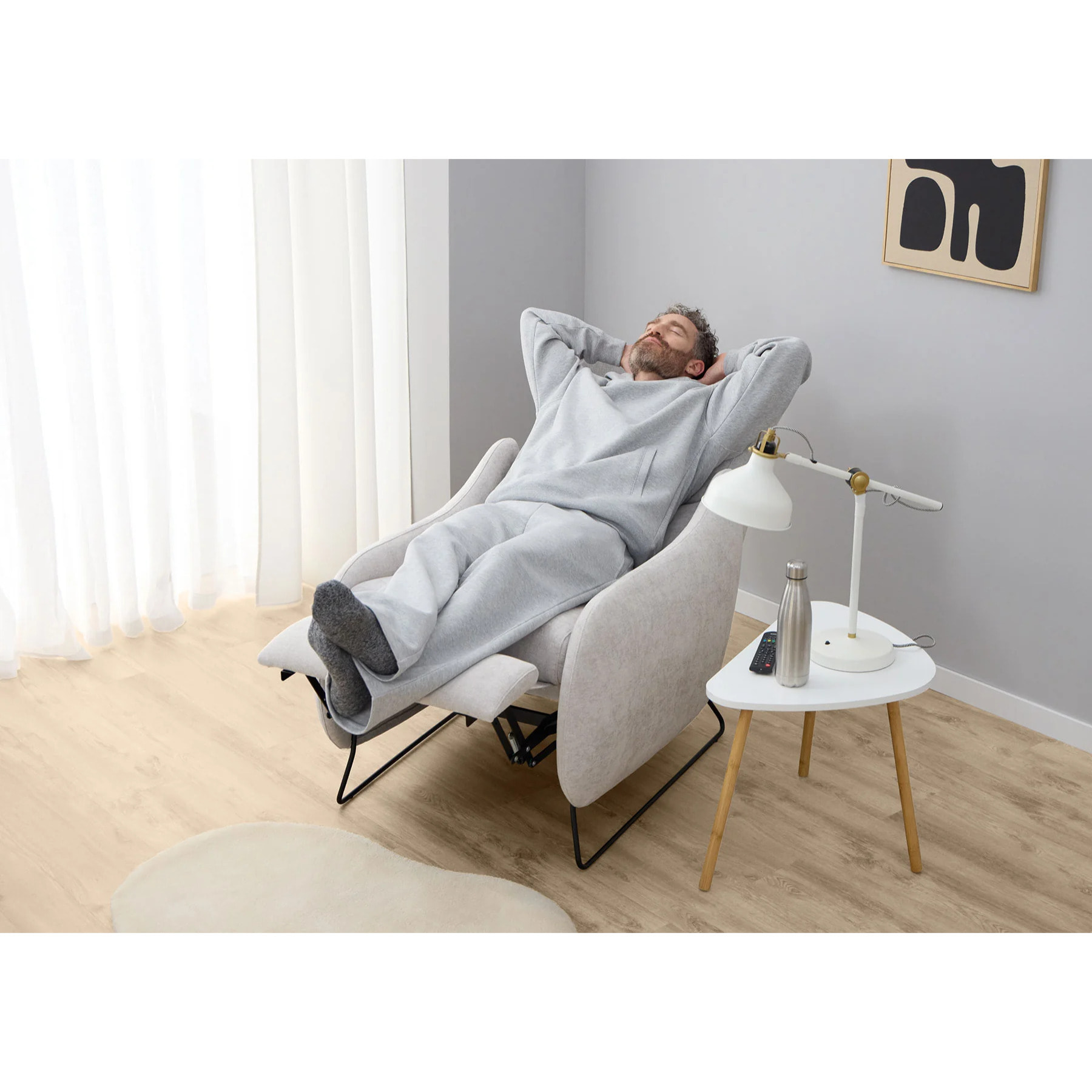 Sillón Relax Visco - 3 Niveles Reclinación - Viscoelástica en Asiento y Respaldo - Múltiples Colores
