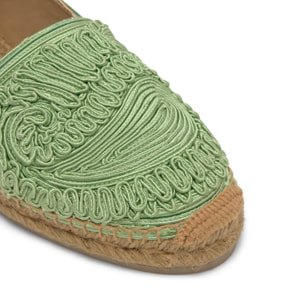 Alpargata plana Kenda Paisley en el paisley de cordela de rayón by ETRO