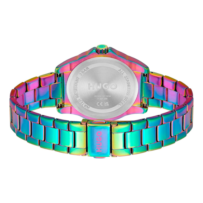 Reloj Hugo Boss 1540160 Mujer Analogico Cuarzo con Correa de Acero inoxidable