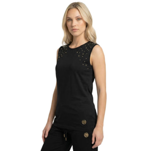 Camiseta sin mangas elegante para mujer