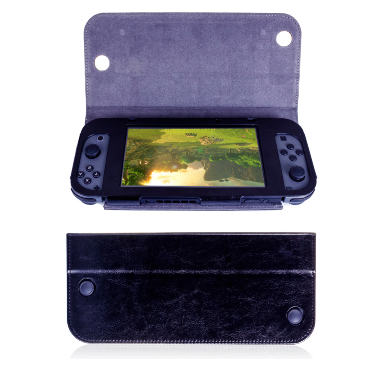 CUSTODIA LIBRO CON SUPPORTO PER NINTENDO SWITCH