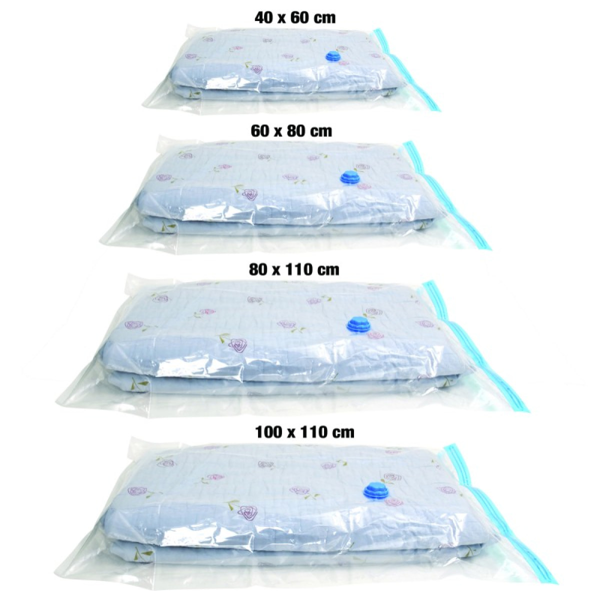 Lot de 4 housses vide d'air (4 dimensions) MSV