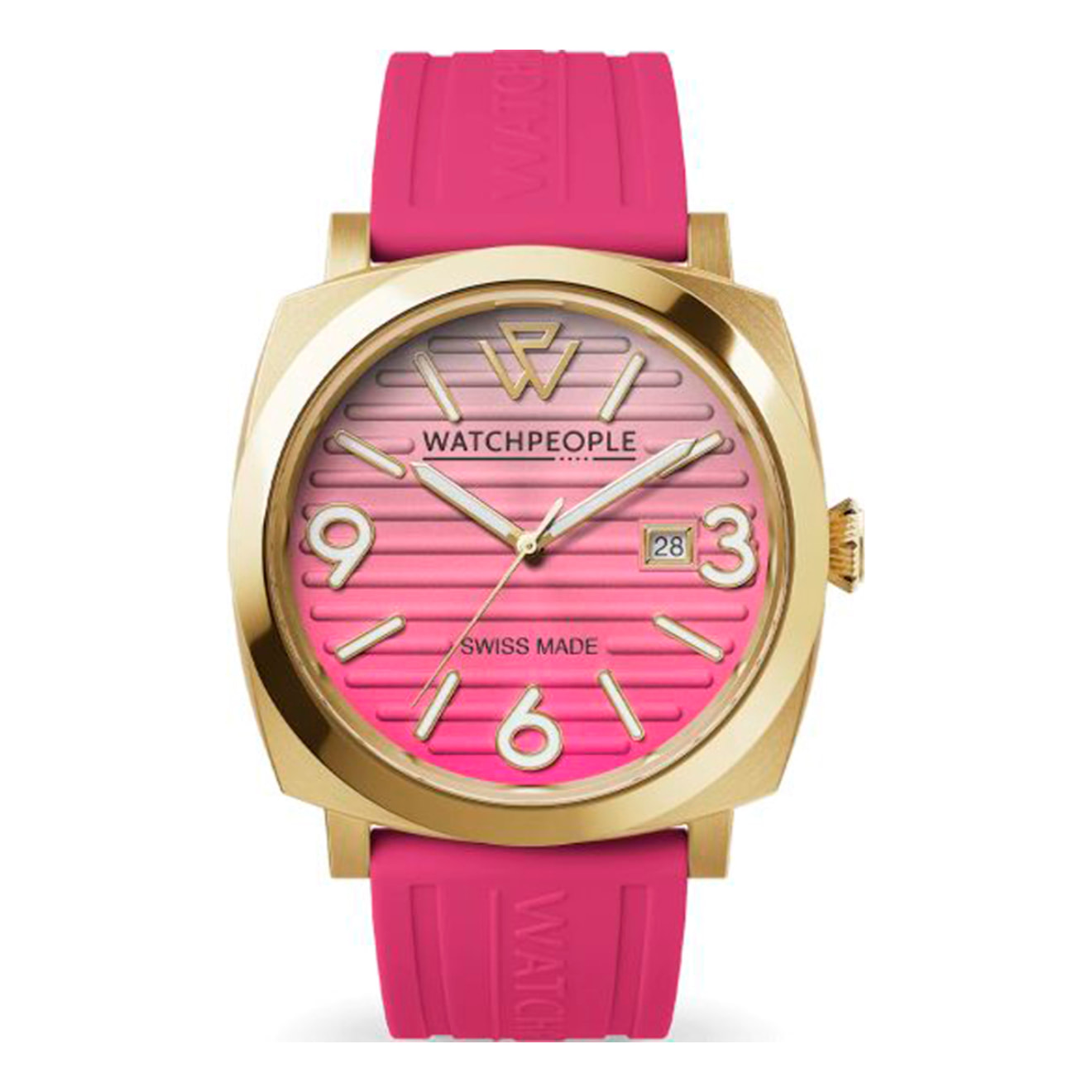 Reloj Watchpeople 700985 Mujer Analogico Cuarzo con Correa de Silicona