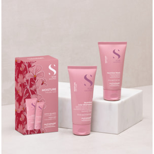 ALFAPARF MILANO Set Semi Di Lino Moisture Nutritive Shampoo 75ml + Mask 50ml