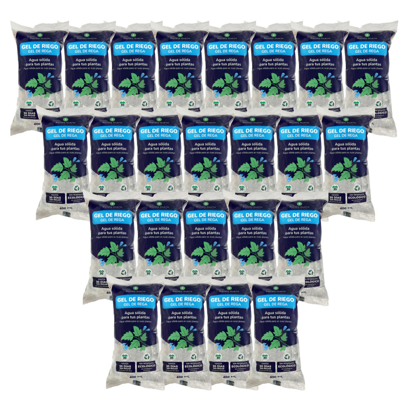 Pack 24 x Gel de Riego Planeta Huerto 400 ml