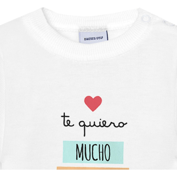 Body bebé personalizado frases algodón