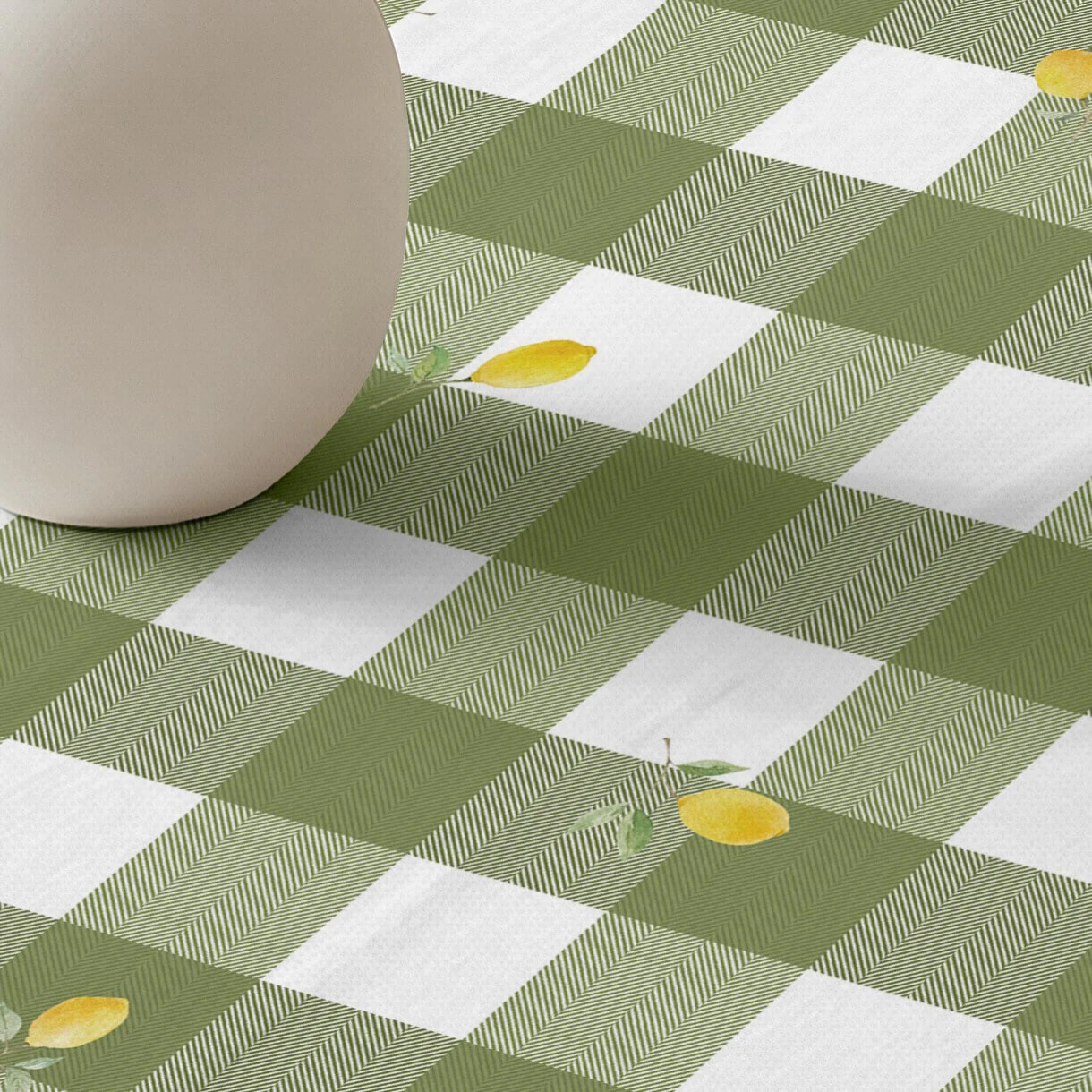 Nappe anti-taches 100% coton Carlo