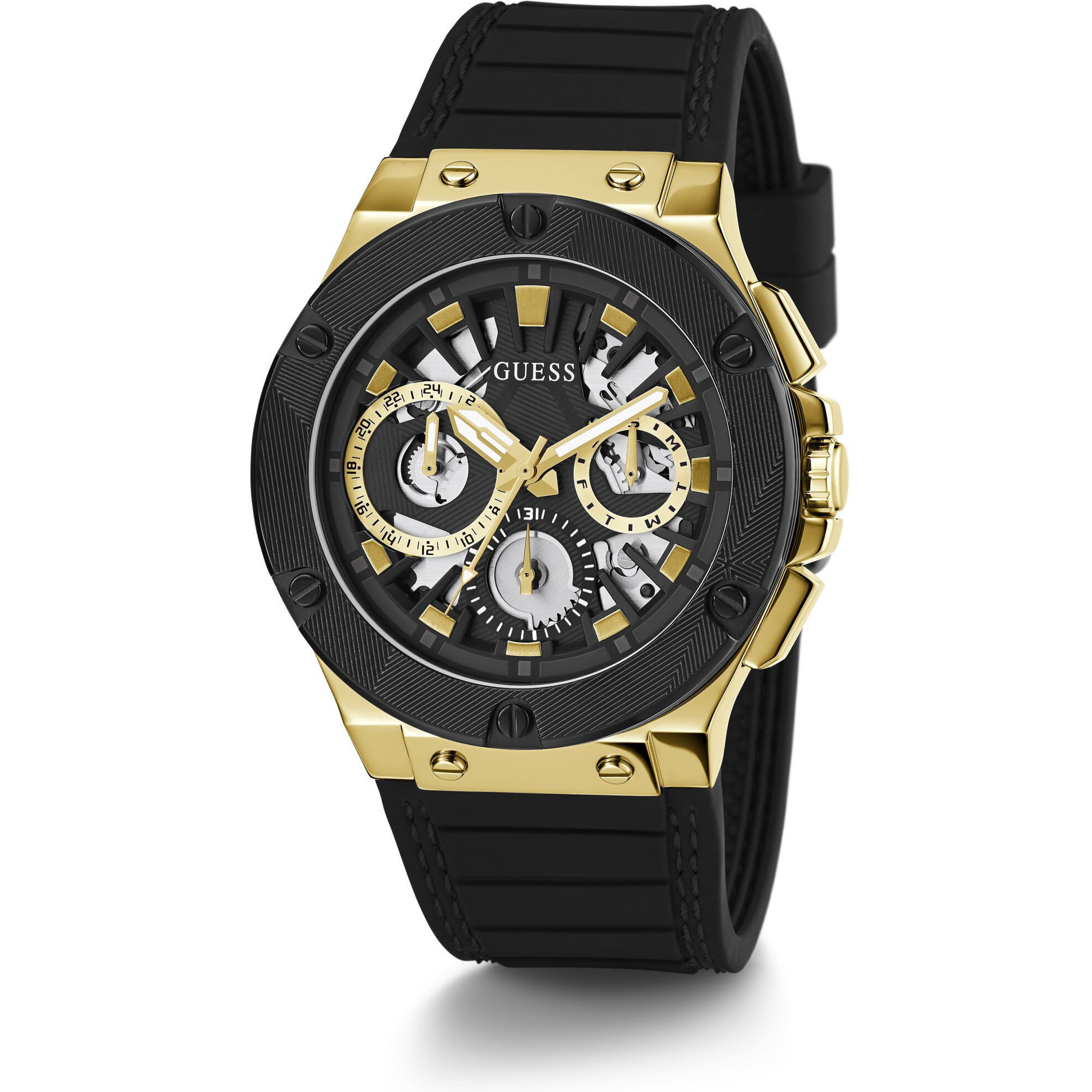 Guess Orologio Analogico Al Quarzo Circuit