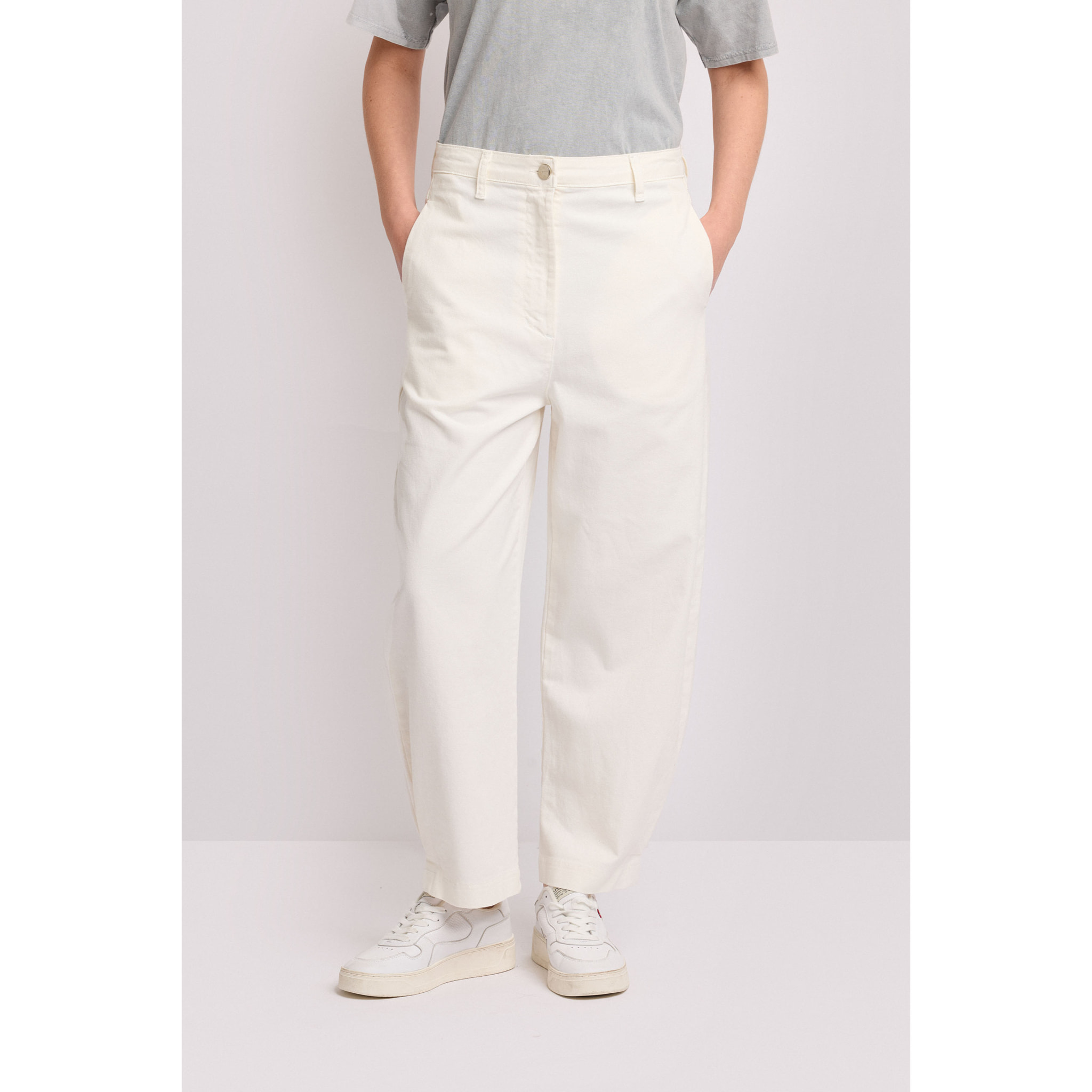 Kocca - Pantaloni balloon fit Donna, Tinta unita