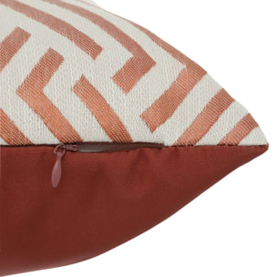 Coussin extérieur "Deyo" 30x50cm rose terracotta