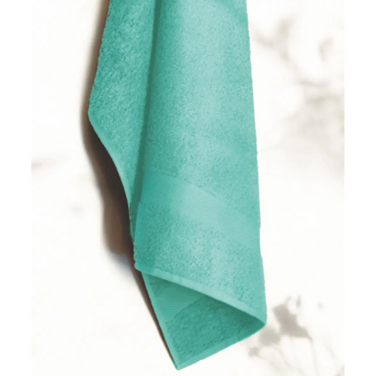 Set 3 asciugamano spugna cotone 100% Made in Italy. Ospite + Salvietta + Telo. Colore TIFFANY
