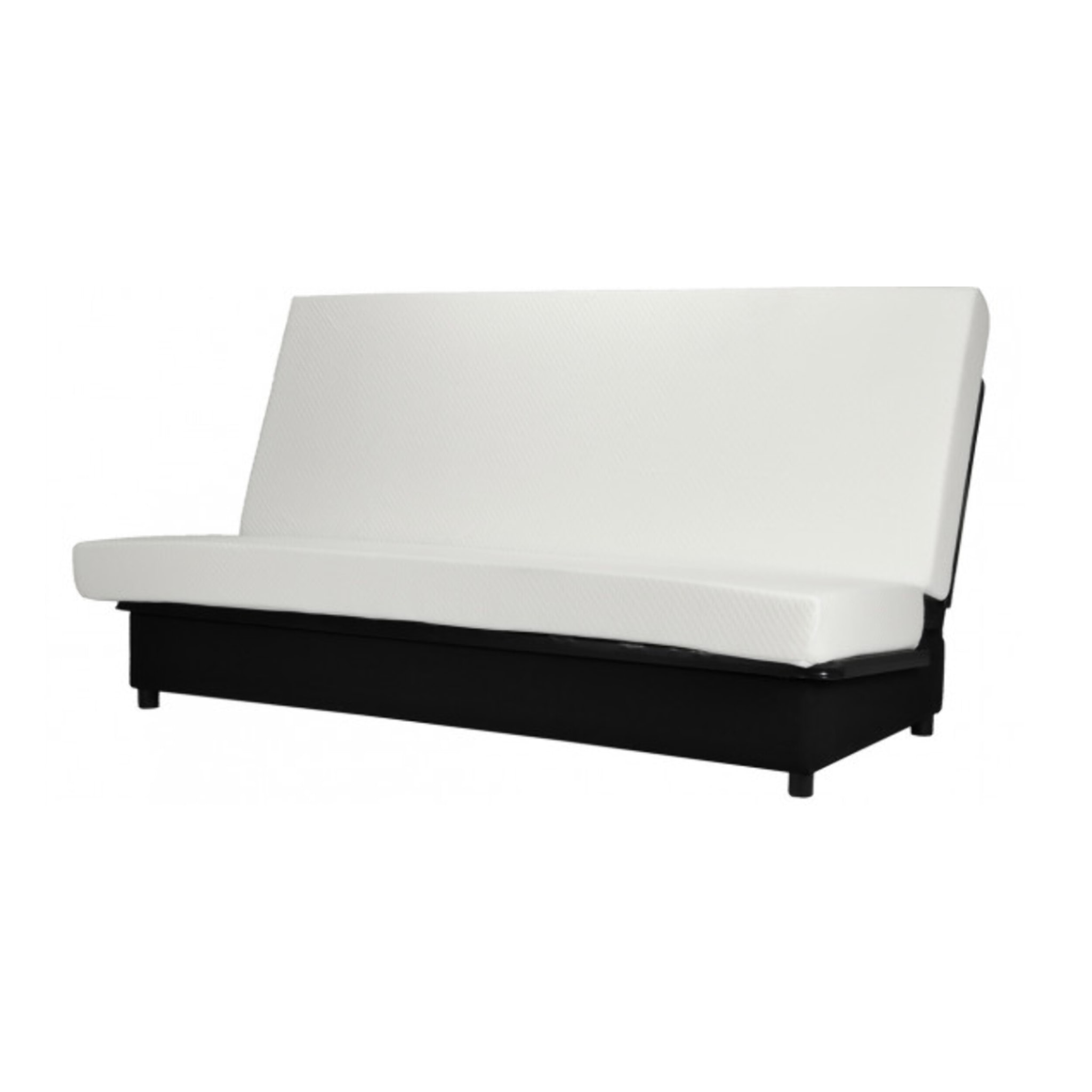 Banquette clic-clac en tissu 130x190 cm - SARAGOSSE
