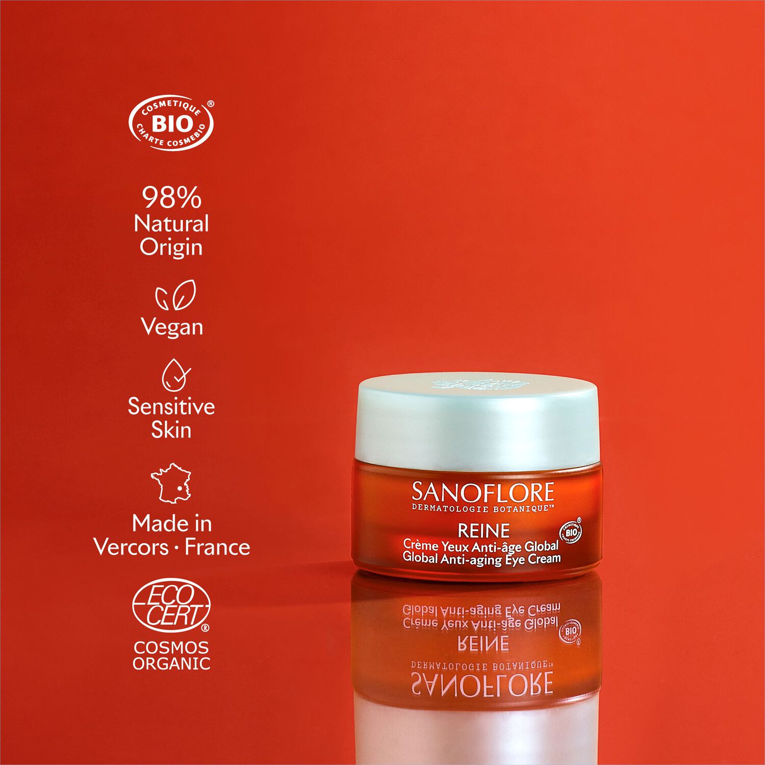 Reines - Contour des Yeux Anti-Age et Anti-Poches 15 ml