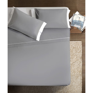 Completo letto Double-Color IPERSAN Grigio/Bianco