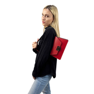 Bolso de hombro Cheval Firenze Costanza Rojo