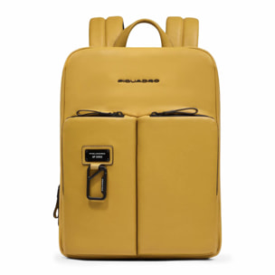 Piquadro Zaino uomo sottile porta pc 14", espandibile