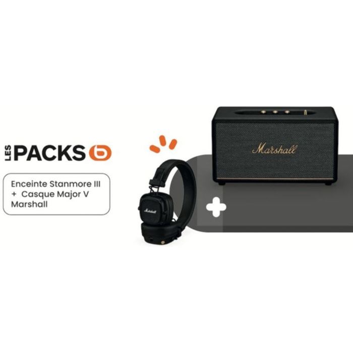 Enceinte résidentielle MARSHALL Stanmore III + Major V