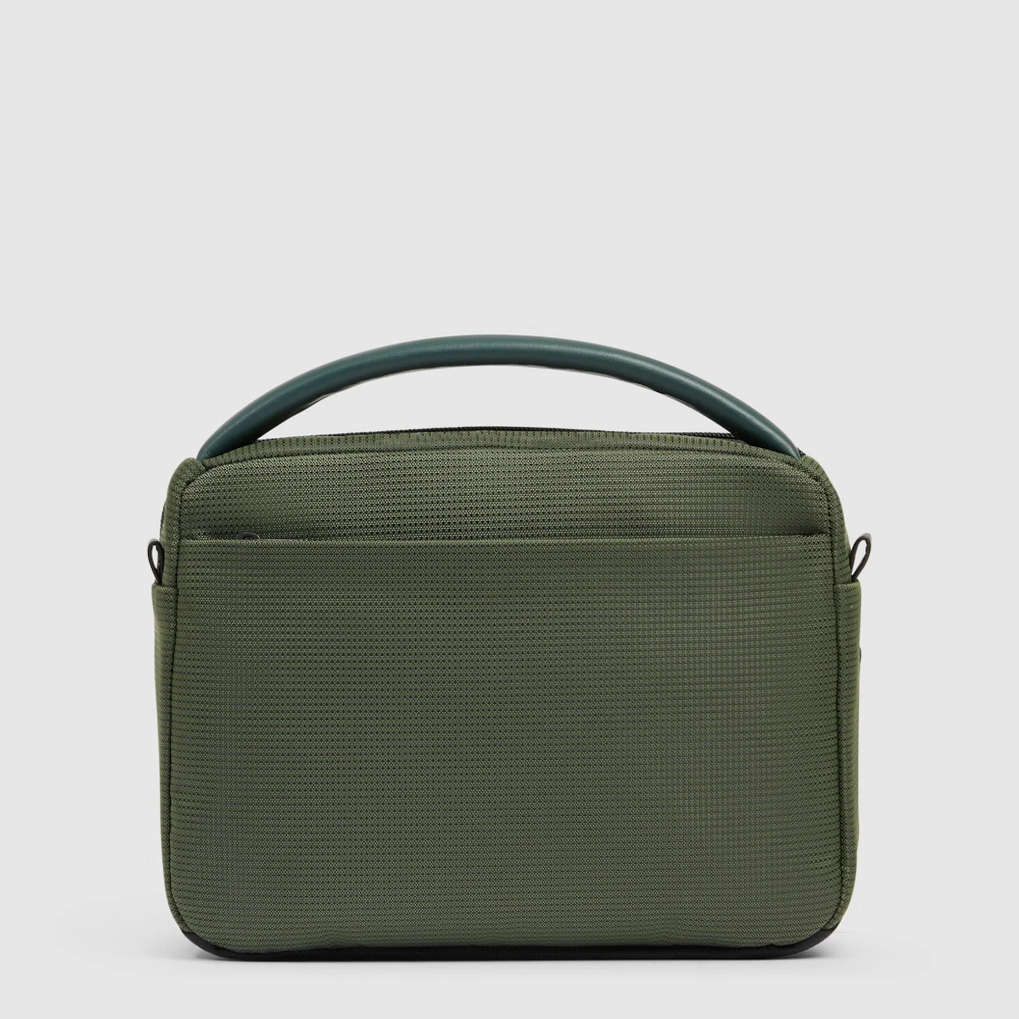 Piquadro Tracolla porta iPad®mini in tessuto riciclato e materiale bio-based con protezione RFID