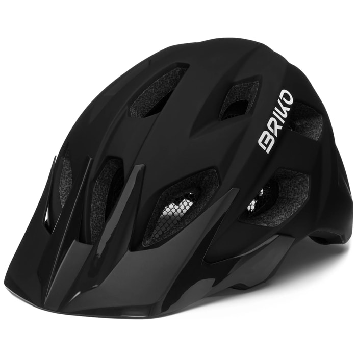 Caschi Briko Uomo Donna Nero AKAN