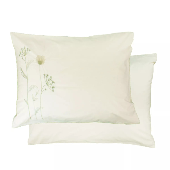 Taie d'oreiller Anae olive