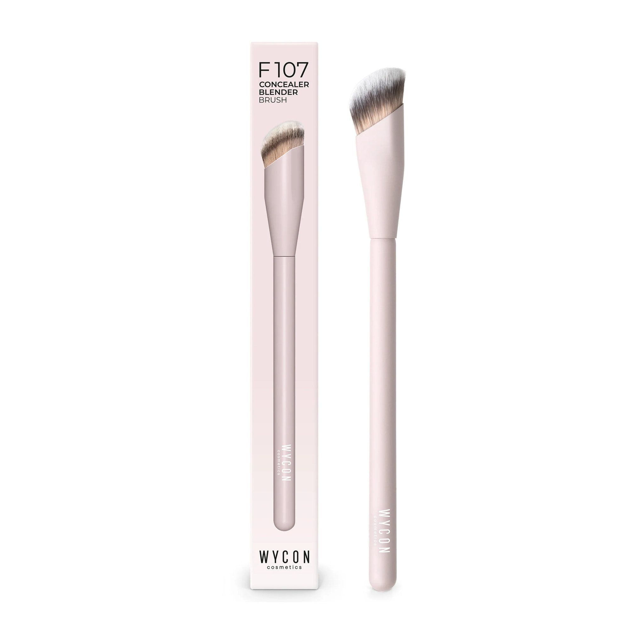 F107 CONCEALER BLENDER Pennello viso ideale per correttori liquidi.