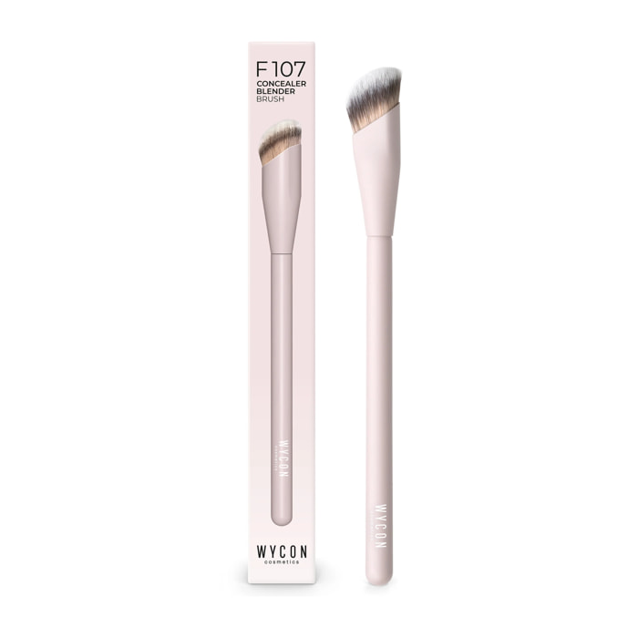 F107 CONCEALER BLENDER Pennello viso ideale per correttori liquidi.