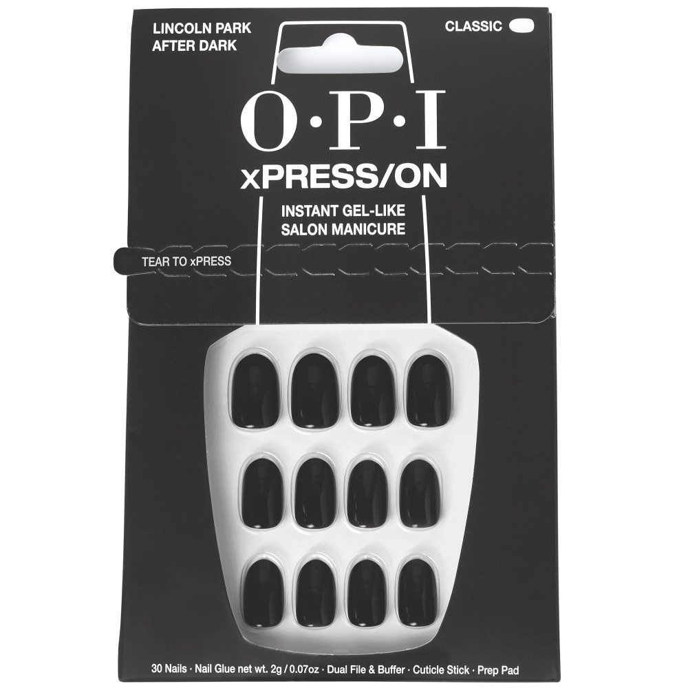 xPRESS-ON - Lincoln Park After Dark - Faux ongles réutilisables, effet gel - OPI