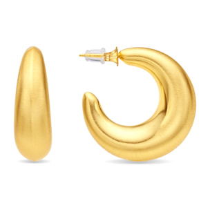 Pendientes Mirio acabado oro amarillo 18k
