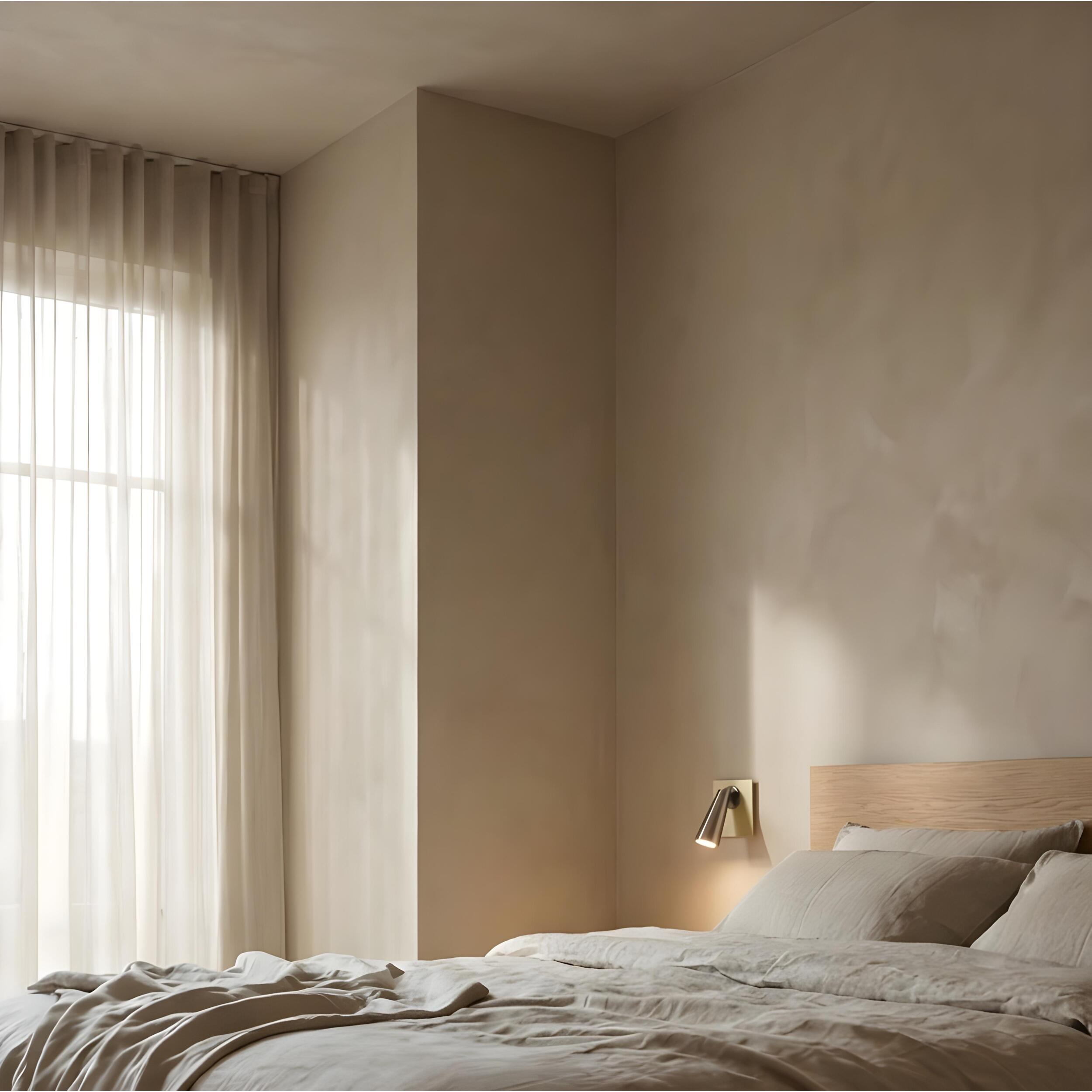 LEDS C4 Luz de Lectura Gamma Mix&Match Square LED 3.5 Blanco Cálido para Interior de Pared en Dormitorio, Oficina