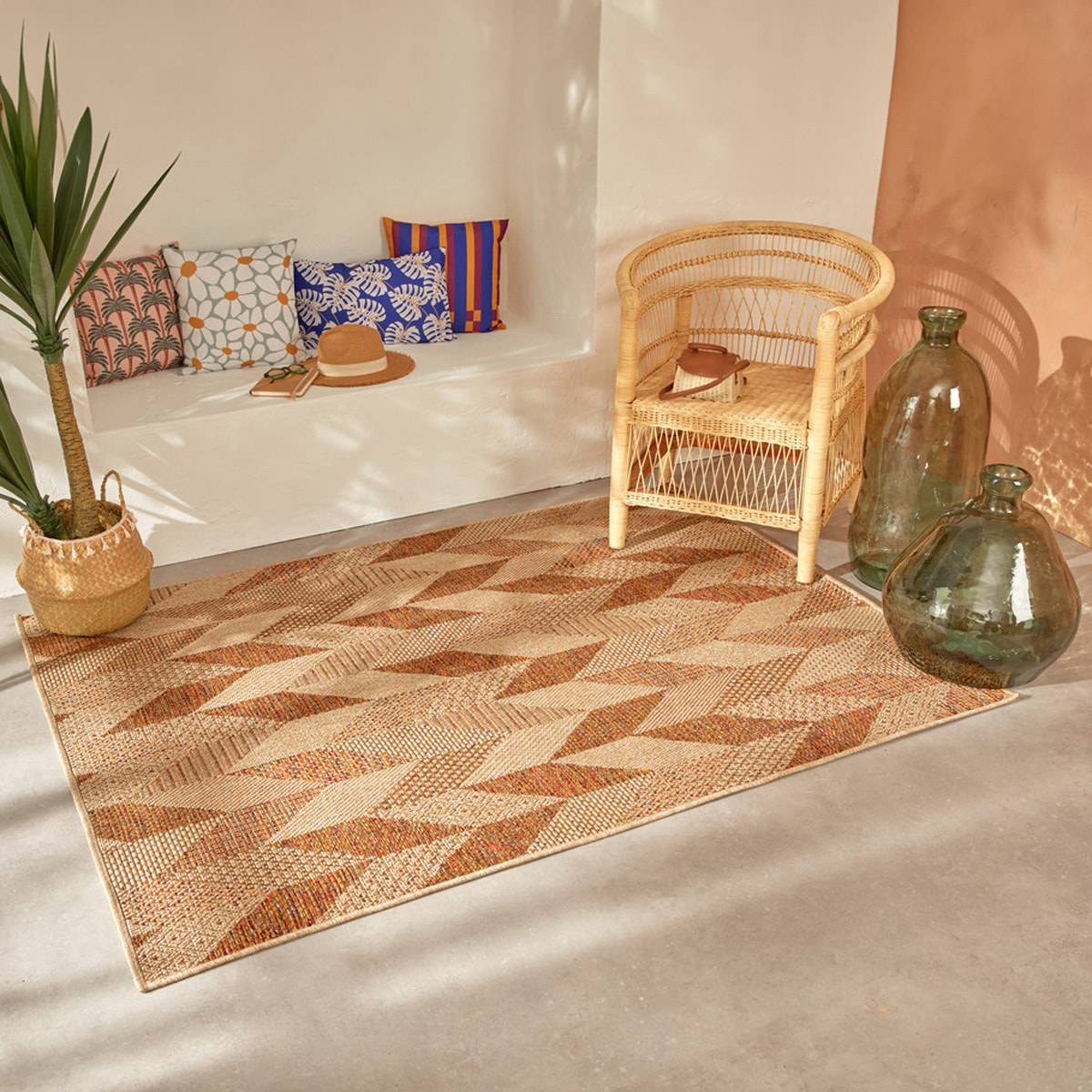 Tapis d extérieur "Luka" 100x150cm