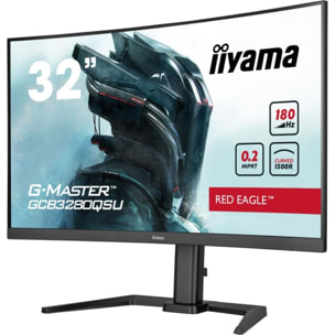 Ecran PC Gamer IIYAMA G-MASTER GCB3280QSU-B2 32'' Plat IPS