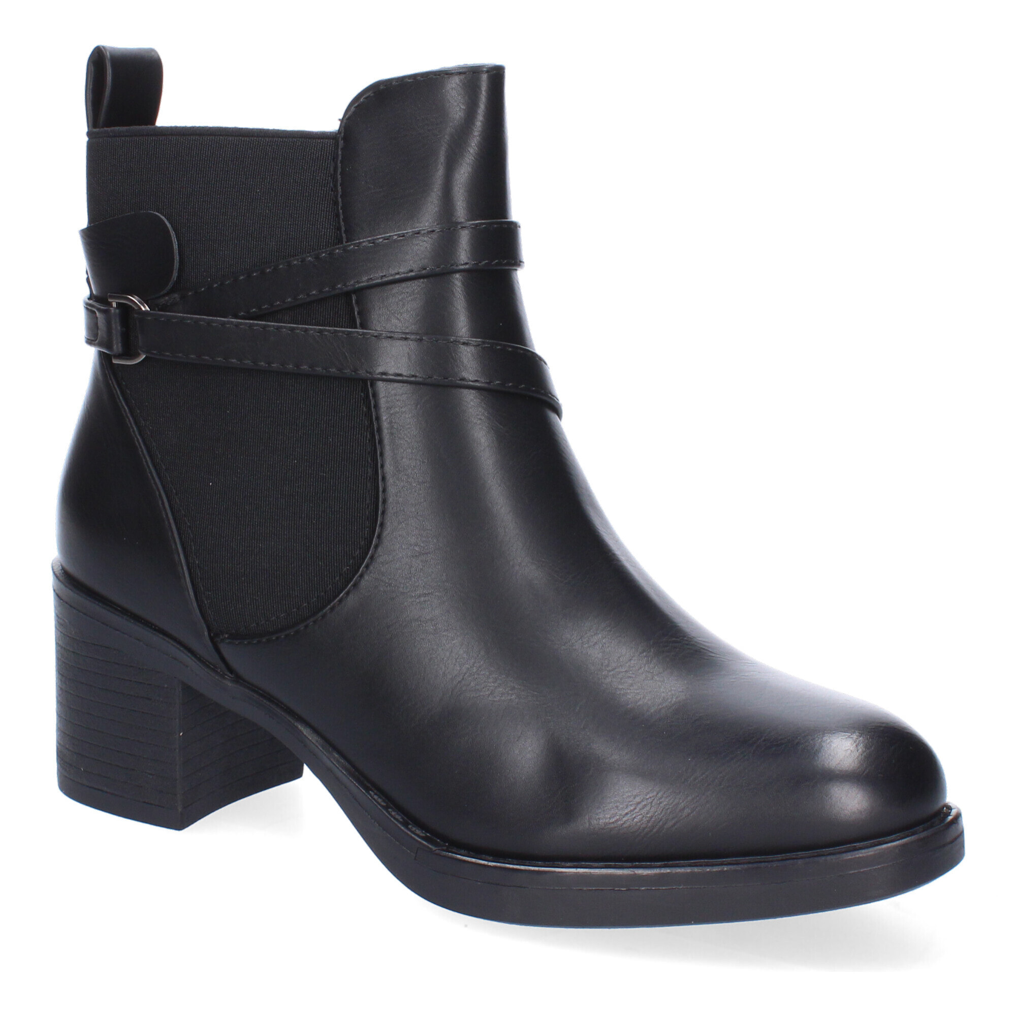 Botín de Tacón para Mujer, Comodos Material Elastico