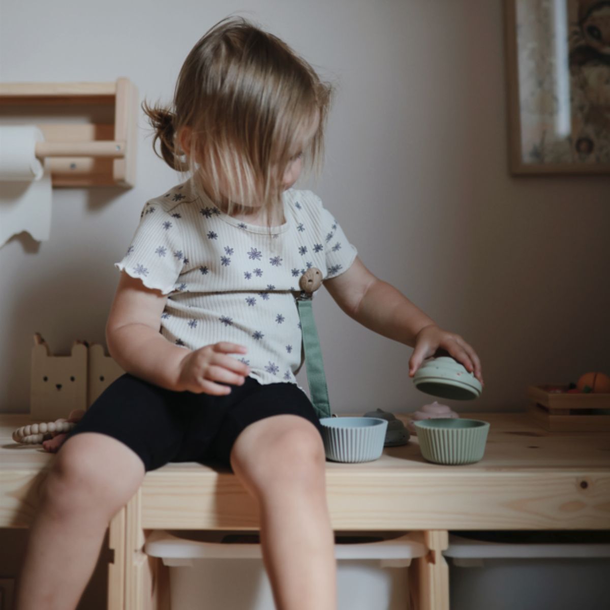 Mushie Pack 4 Pzas. Cupcakes Solid