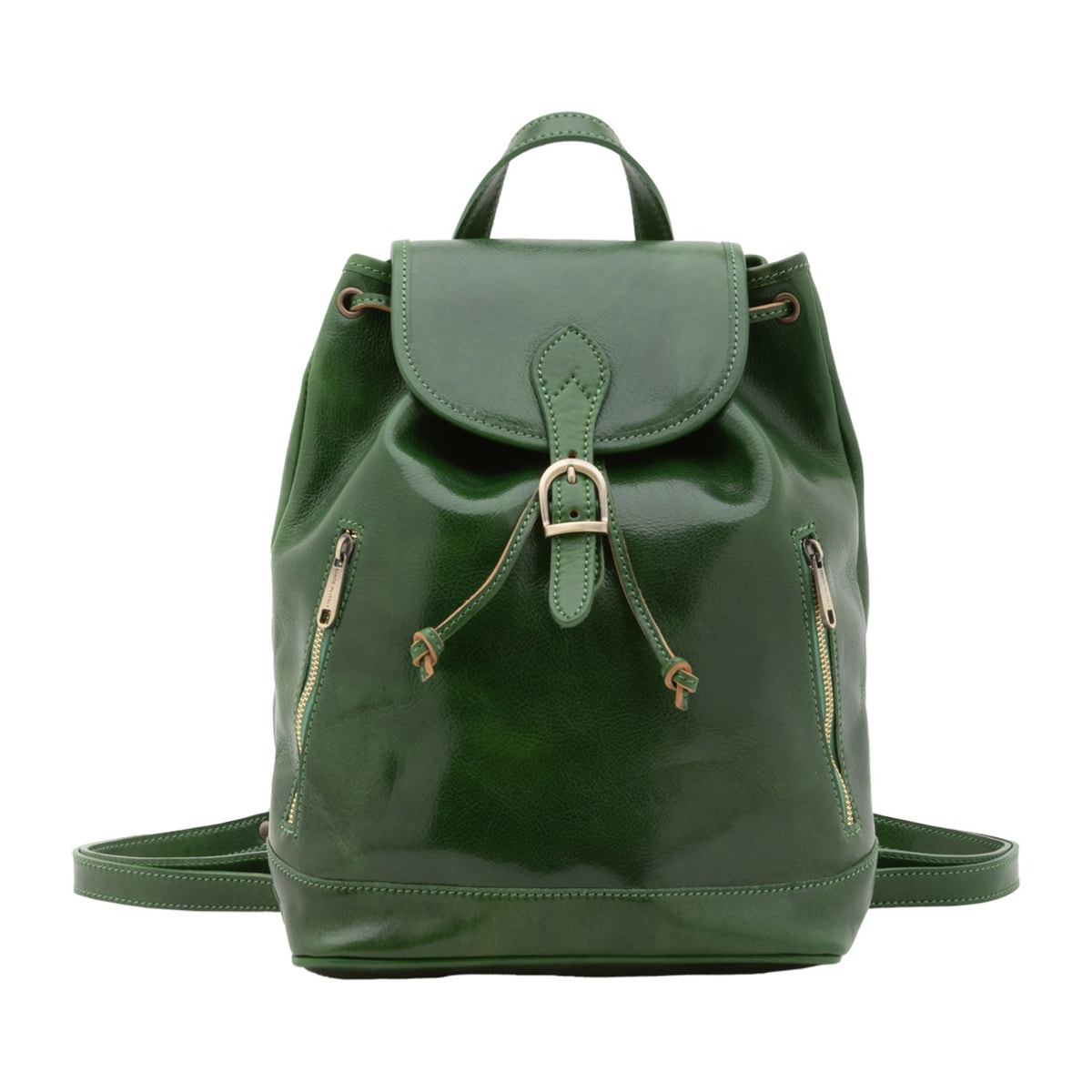 Borsa a spalla da donna - Modello False - 100% pelle artigianale - 25.0 x 32.0 x 14.0 cm