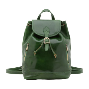 Borsa a spalla da donna - Modello False - 100% pelle artigianale - 25.0 x 32.0 x 14.0 cm