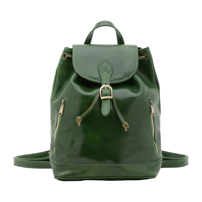 Borsa a spalla da donna - Modello False - 100% pelle artigianale - 25.0 x 32.0 x 14.0 cm