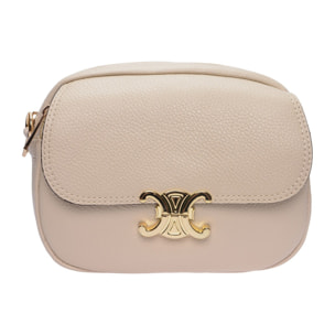 Borsa a spalla Anna Luchini Beige